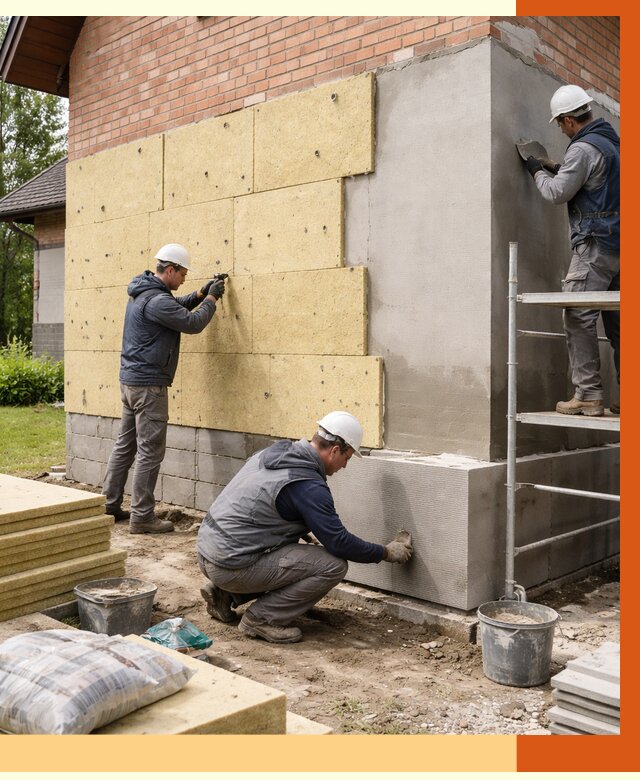 Утепление частного дома в Кызыле под ключ от 7778 руб/м2 — недорого | ТепломастерКзл