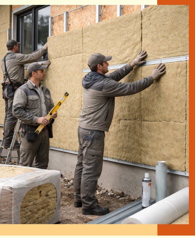 Утепление дома из SIP панелей в Кызыле от 6430 руб./м² под ключ | ТепломастерКзл