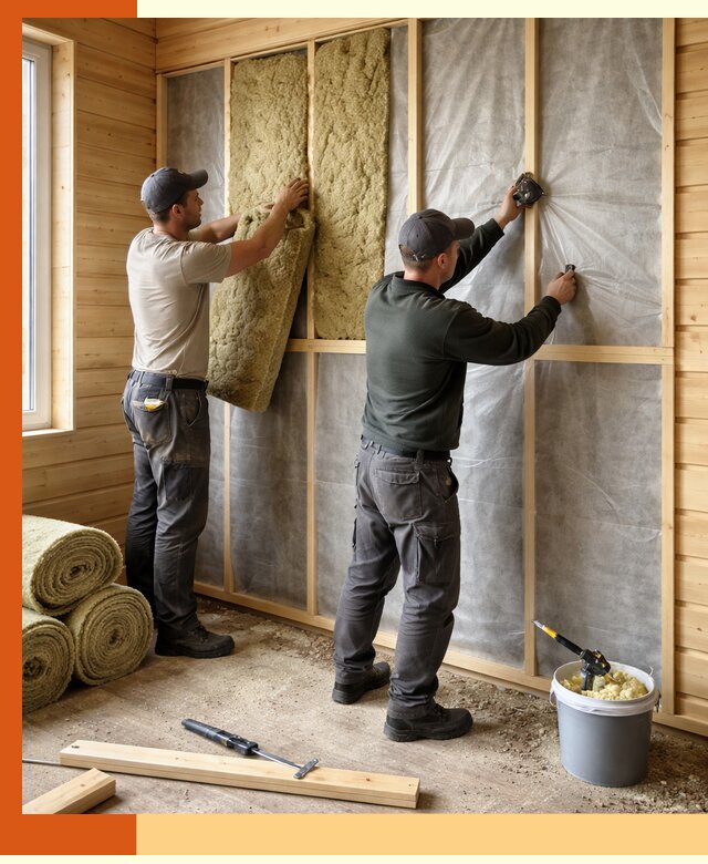 Утепление дома из минибруса в Кызыле: комплексные теплоизоляционные работы