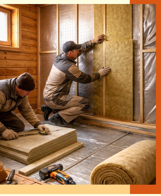 Утепление бани изнутри в Кызыле под ключ от 4356 руб./м² | ТепломастерКзл