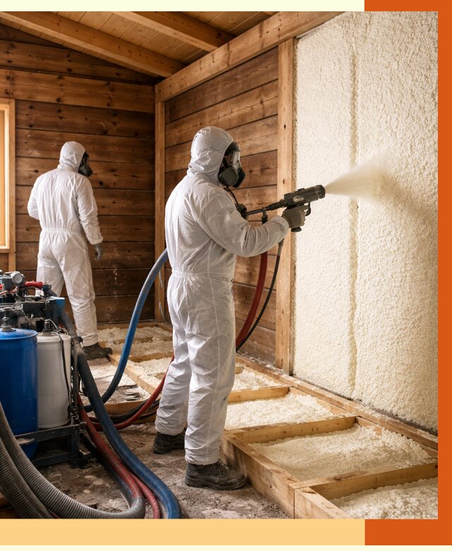 Утепление бани ппу в Кызыле под ключ от 4356 руб./м2 | ТепломастерКзл - напыление и монтаж ппу