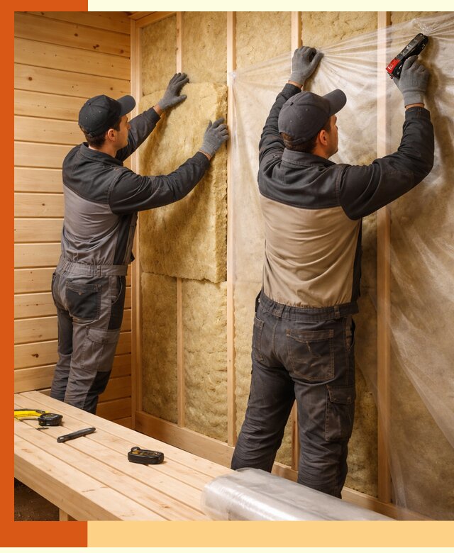 Профессиональное утепление сауны в Кызыле с гарантиями качества