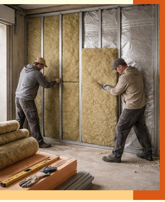 Утепление гаража изнутри в Кызыле от 7778 руб/м2 — работы и цена | ТепломастерКзл