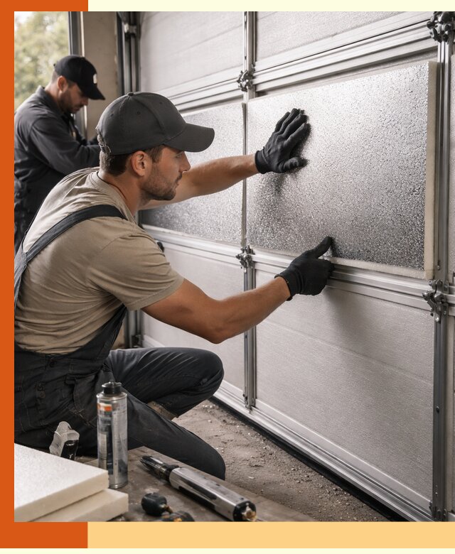 Утепление гаражных ворот в Кызыле качественно и надежно