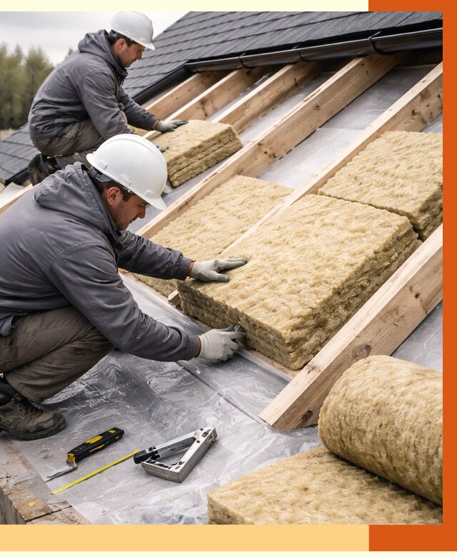 Утепление крыши в Кызыле от 1919 руб./м2 — комплексное утепление кровли | ТепломастерКзл