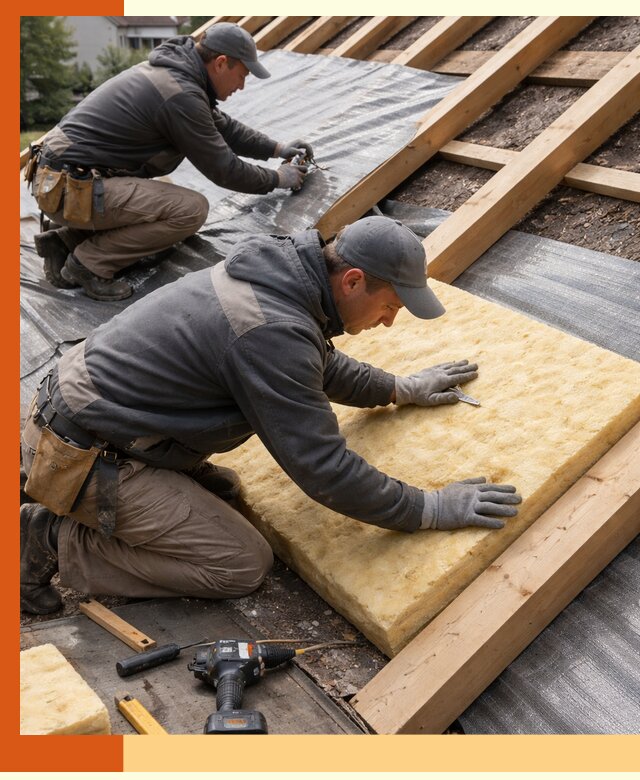 Профессиональное утепление крыши в Кызыле качественно и надежно