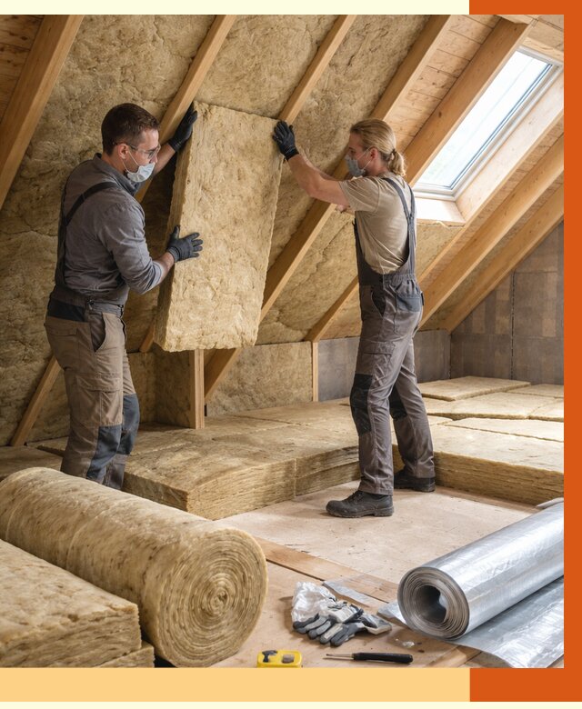 Утепление мансарды минватой в Кызыле от 4356 руб./м2 — монтаж и пароизоляция | ТепломастерКзл