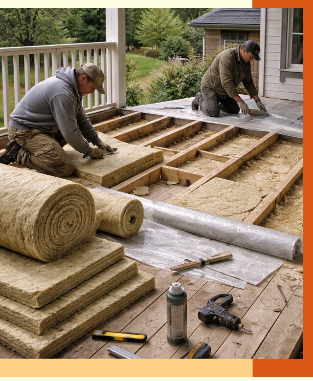 Утепление террасы в Кызыле от 4356 руб./м2 — утеплить террасу под ключ | ТепломастерКзл