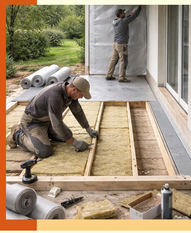 Утепление террасы в Кызыле — тепло и защита круглогодично