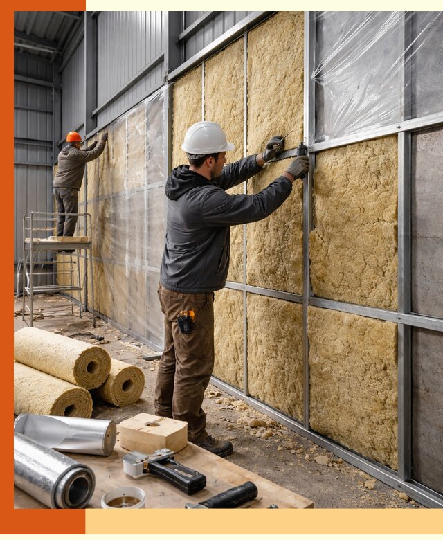 Утепление ангара в Кызыле — профессиональная теплоизоляция помещений