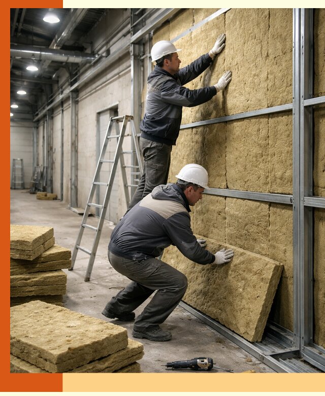 Утепление цеха под ключ в Кызыле с гарантией качества