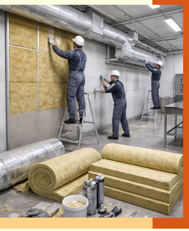 Утепление пищевого цеха в Кызыле от 12964 руб./м² — комплексно под ключ | ТепломастерКзл