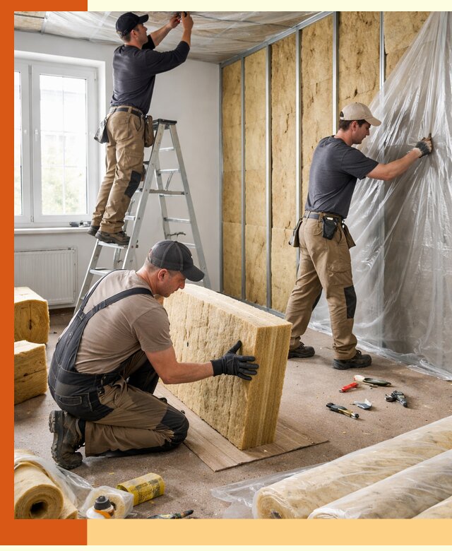 Утепление офисных помещений под ключ в Кызыле