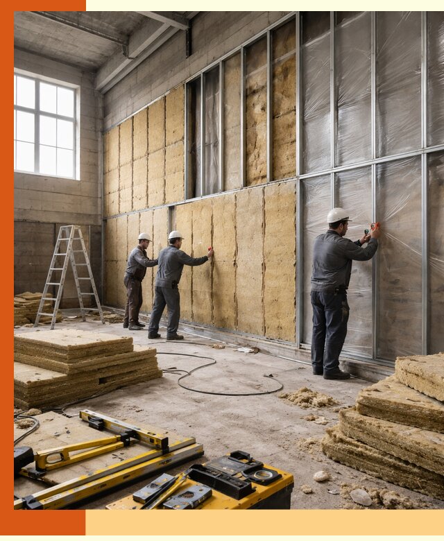 Утепление спортивного зала в Кызыле качественно и недорого