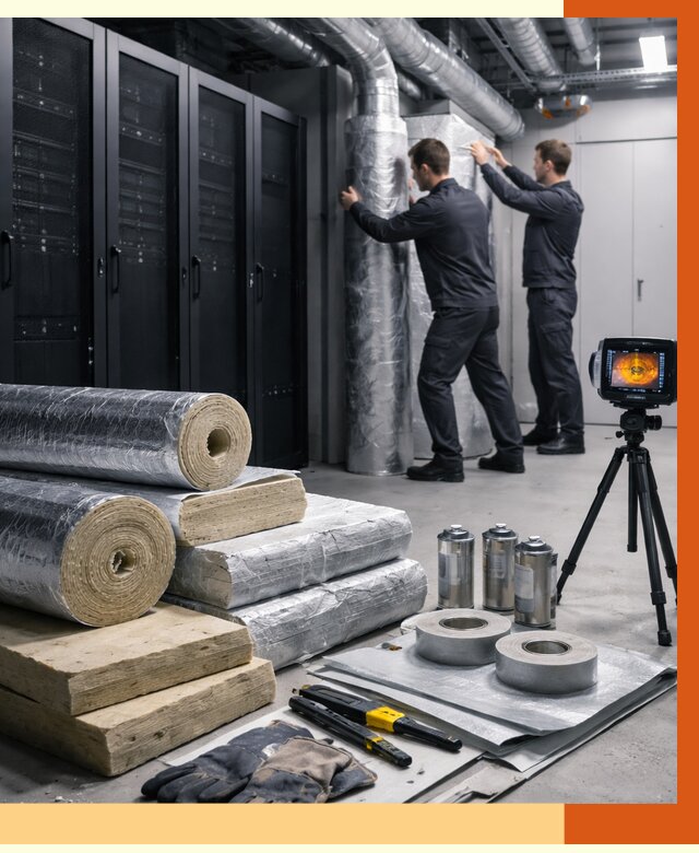 Утепление серверной в Кызыле от 8815 руб./м² — комплексно под ключ | ТепломастерКзл