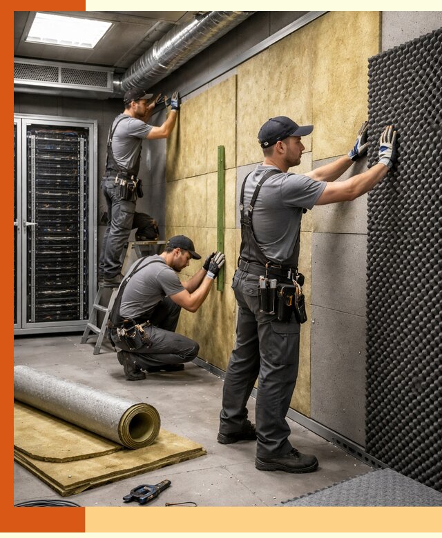 Утепление серверной комнаты профессионально в Кызыле