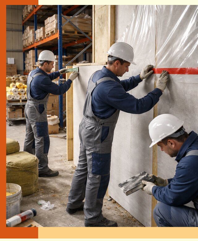 Утепление теплого склада под ключ в Кызыле