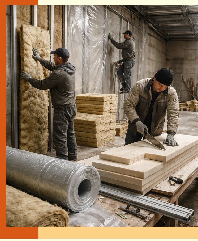 Утепление торгового склада в Кызыле с энергоэффективными решениями