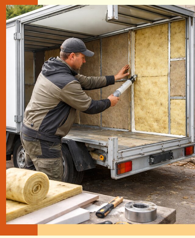 Профессиональное утепление прицепа в Кызыле для любых условий