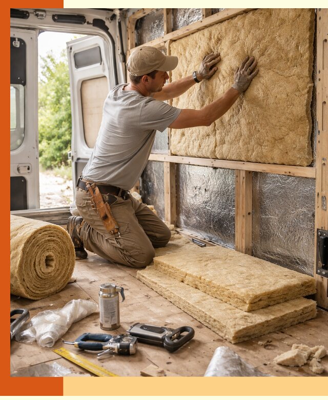 Утепление кемпера под ключ в Кызыле с гарантией качества