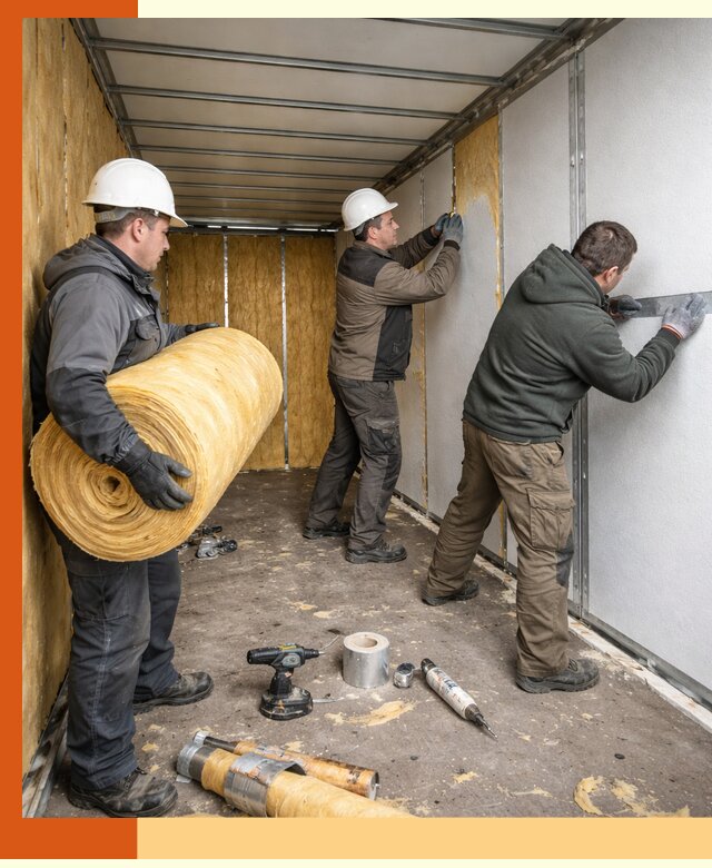 Утепление рефрижераторного контейнера в Кызыле профессионально и надежно