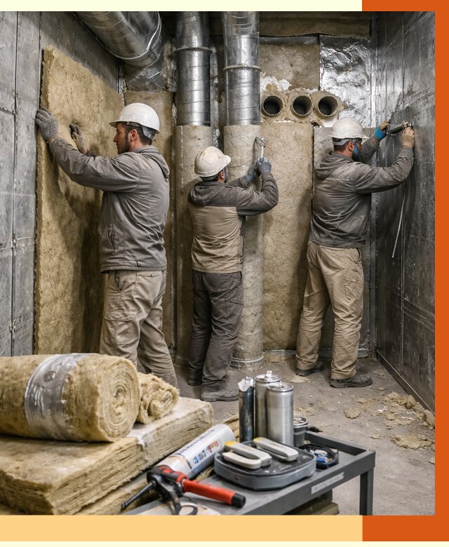 Утепление венткамеры в Кызыле под ключ от 1504 руб. — профессионально | ТепломастерКзл