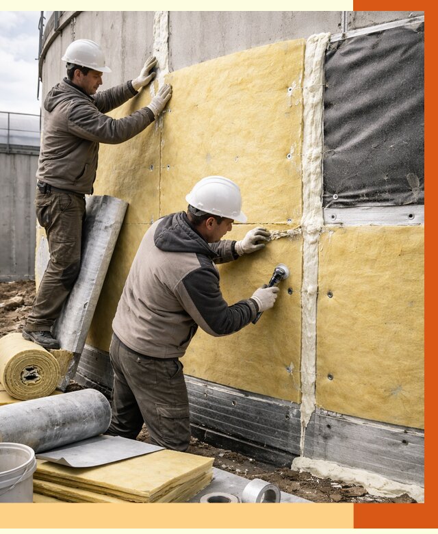 Утепление резервуара в Кызыле от 28520 руб/м2 — монтаж ППУ и комплекс под ключ | ТепломастерКзл