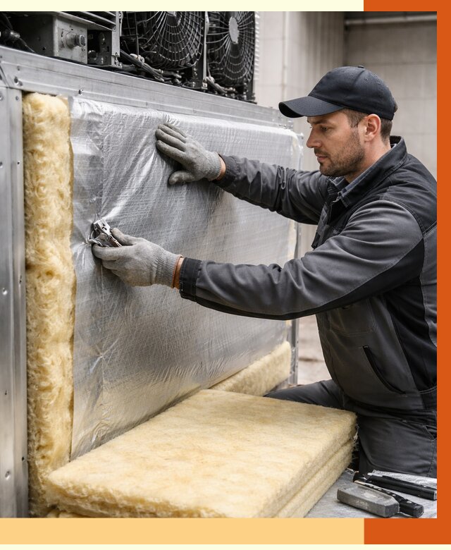 Утепление холодильного агрегата в Кызыле от 8815 руб. под ключ | ТепломастерКзл