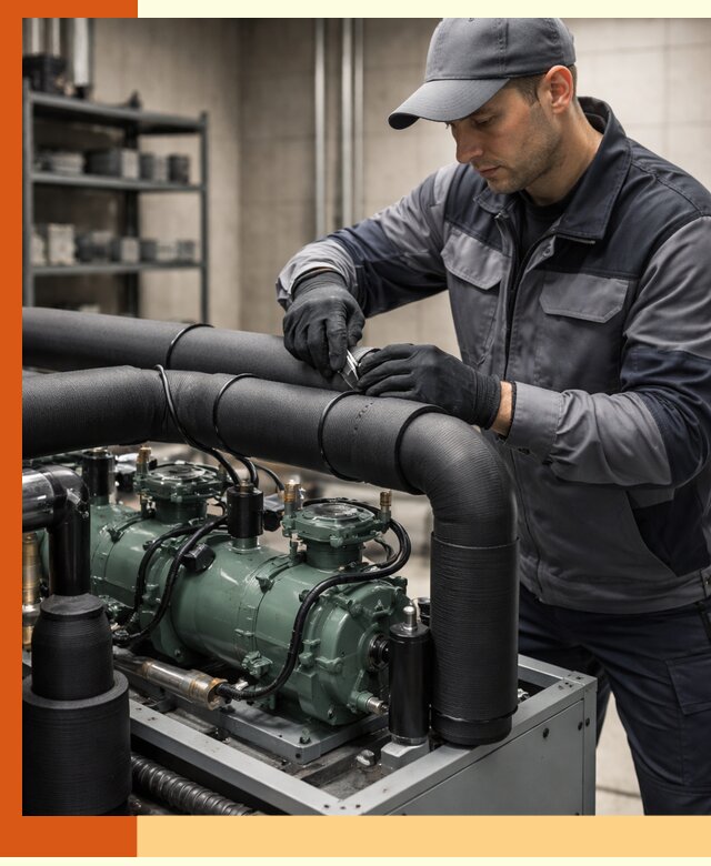 Утепление холодильного агрегата и теплоизоляция в Кызыле