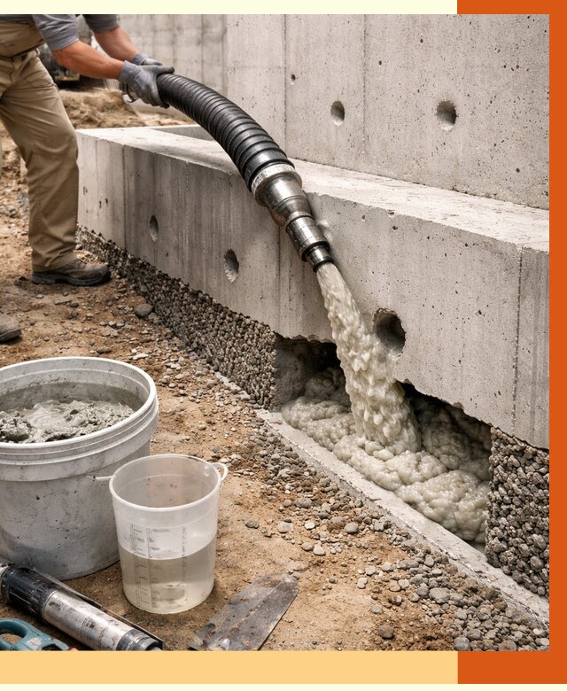 Заполнение полостей фундамента в Кызыле от 7052 руб. под ключ | ТепломастерКзл