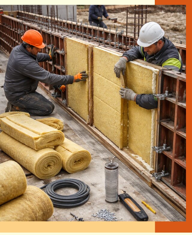 Теплоизоляция опалубки в Кызыле от 7467 руб. за м2 — услуги и монтаж | ТепломастерКзл