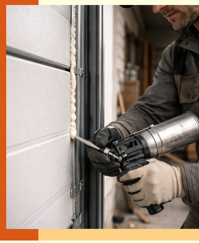 Заполнение пустот ворот в Кызыле профессионально и герметично