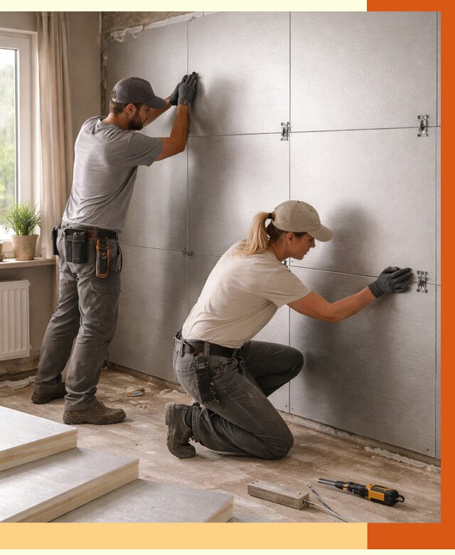 Утепление PIR панелями в Кызыле от 4356 руб. под ключ | ТепломастерКзл