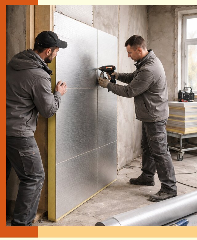 Утепление PIR панелями домов и зданий в Кызыле