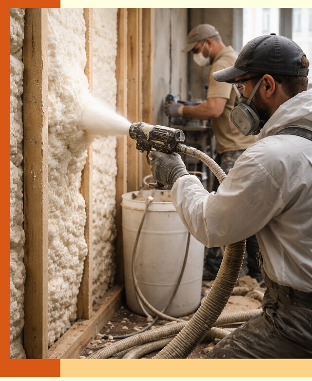 Утепление пеноизолом жилых и коммерческих объектов в Кызыле