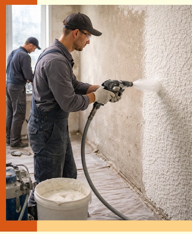 Утепление стен жидкой теплоизоляцией в Кызыле для квартир и домов