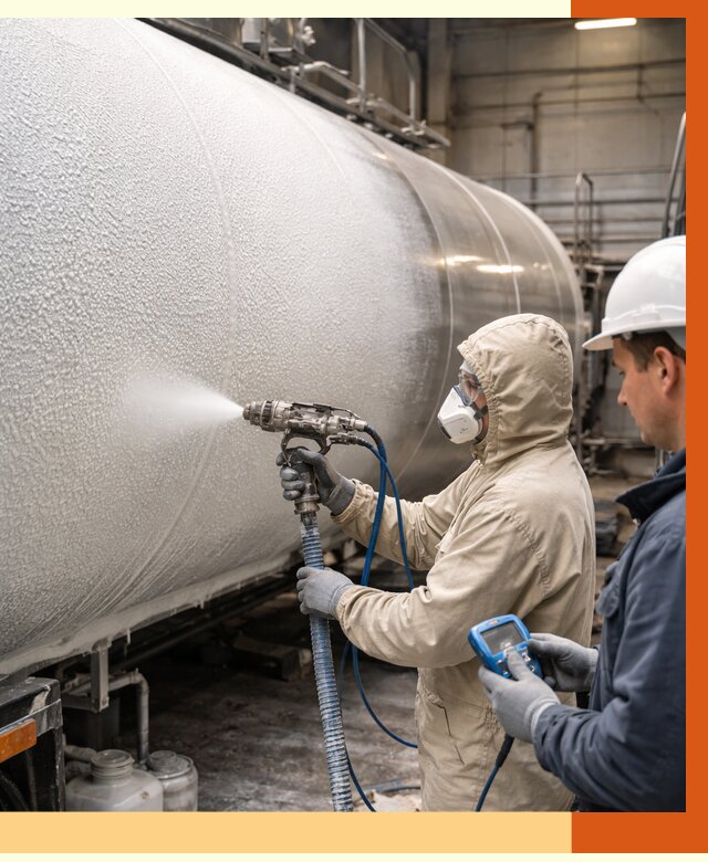 Утепление автоцистерны жидкой теплоизоляцией в Кызыле от 15038 руб. под ключ | ТепломастерКзл