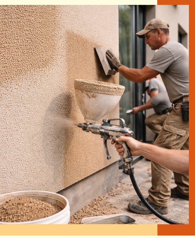 Утепление фасада жидкой пробкой в Кызыле от 4978 руб./м² под ключ | ТепломастерКзл