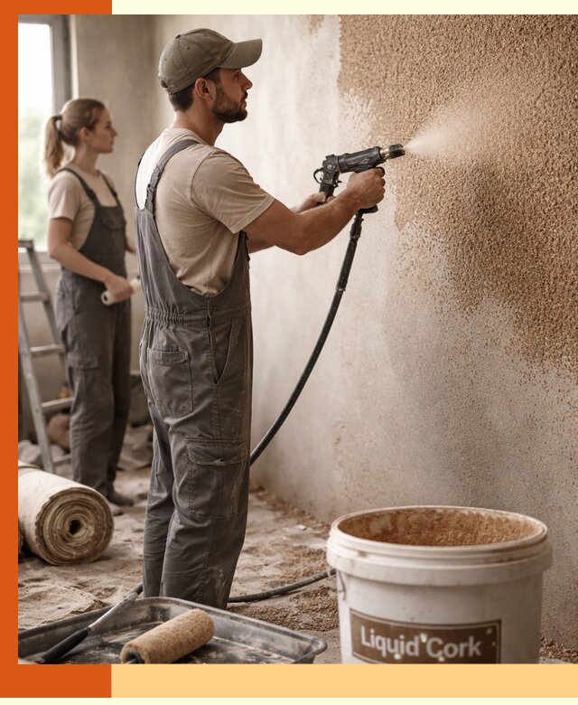 Утепление стен жидкой пробкой в Кызыле эффективное и долговечное