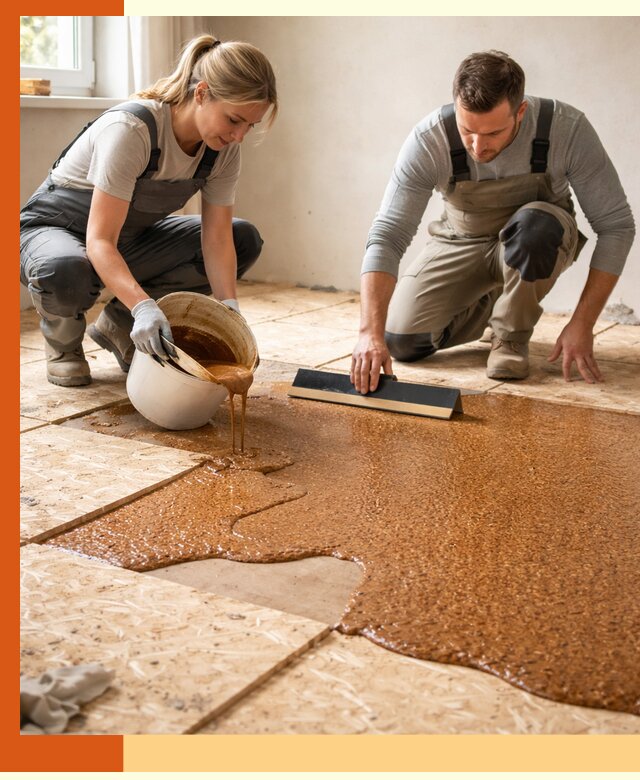 Утепление пола жидкой пробкой в Кызыле для квартир и домов