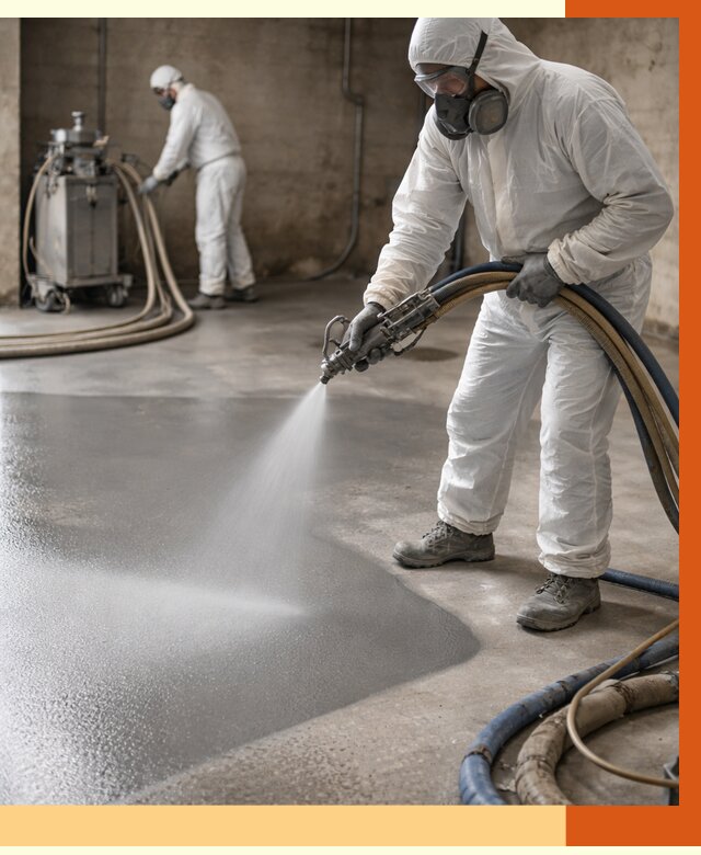 Гидроизоляция полимочевиной в Кызыле от 8815 руб/м² — напыление полимерной гидроизоляции | ТепломастерКзл