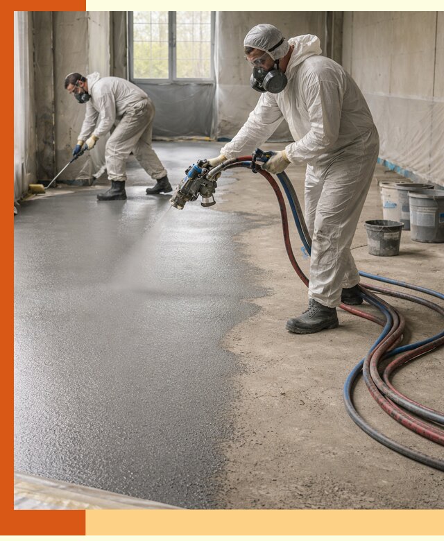 Гидроизоляция полимочевиной полов и конструкций в Кызыле