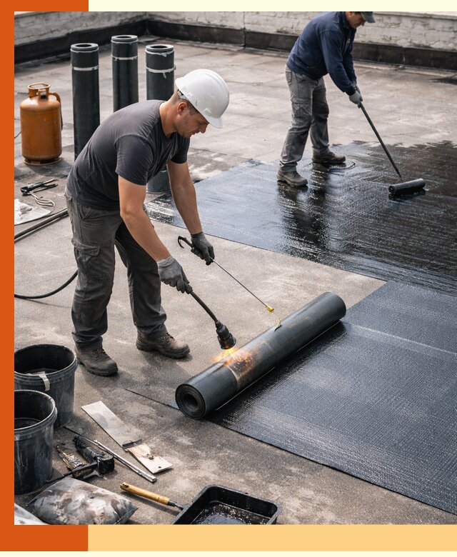 Гидроизоляция кровли в Кызыле — надежная защита от протечек