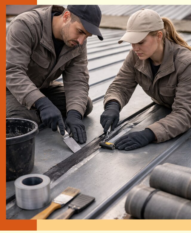 Гидроизоляция фальцевой кровли в Кызыле качественно и надежно