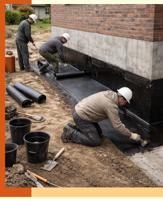 Гидроизоляция фундамента в Кызыле: надежная защита строений