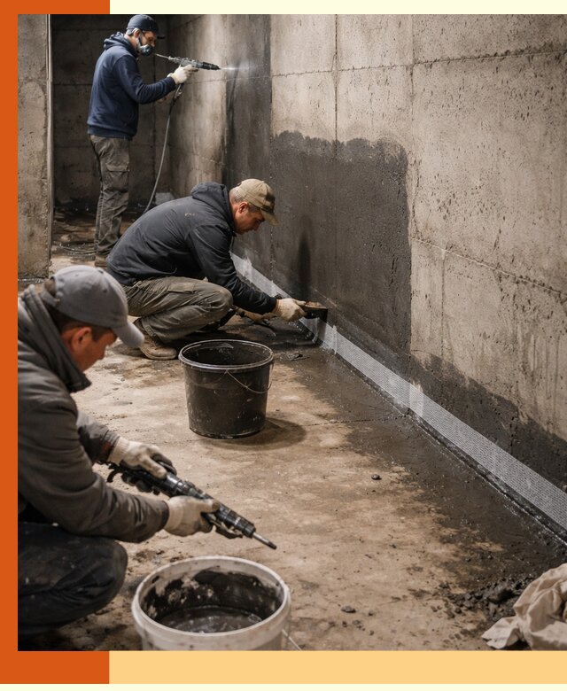 Гидроизоляция подвала в Кызыле — комплексная защита от влаги