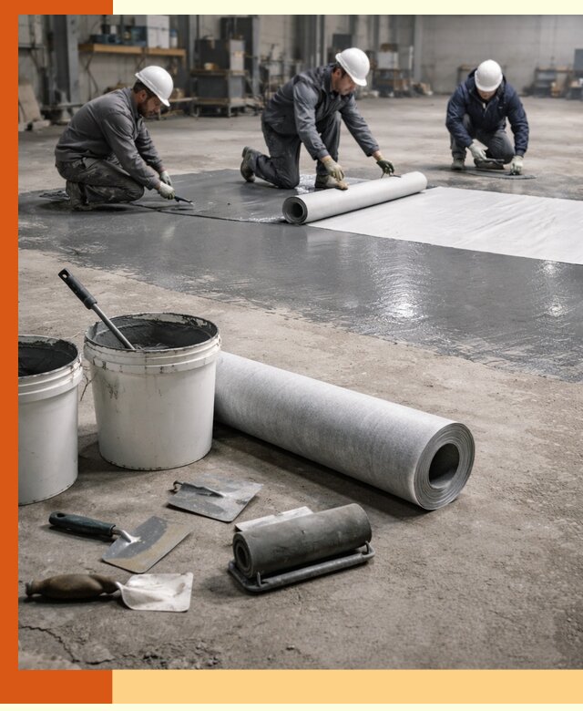 Гидроизоляция промышленного пола в Кызыле — защита и долговечность