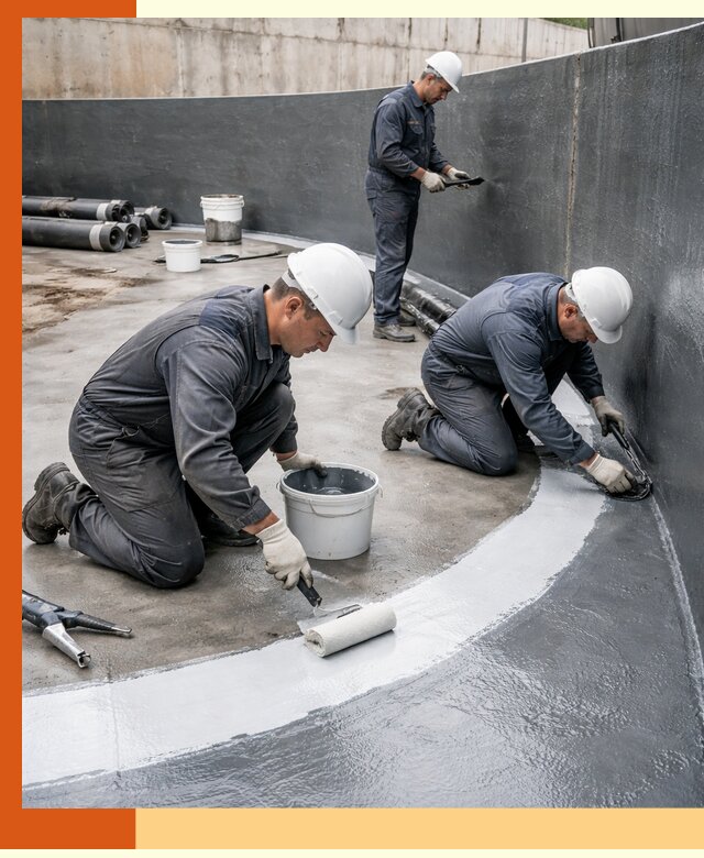 Гидроизоляция резервуара для топлива в Кызыле