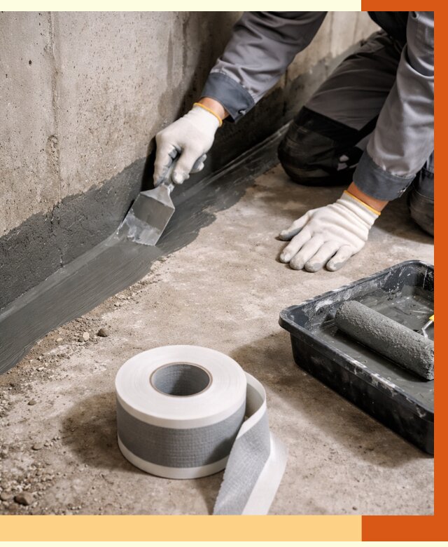 Гидроизоляция швов и герметизация стыков в Кызыле от 1296 руб. | ТепломастерКзл