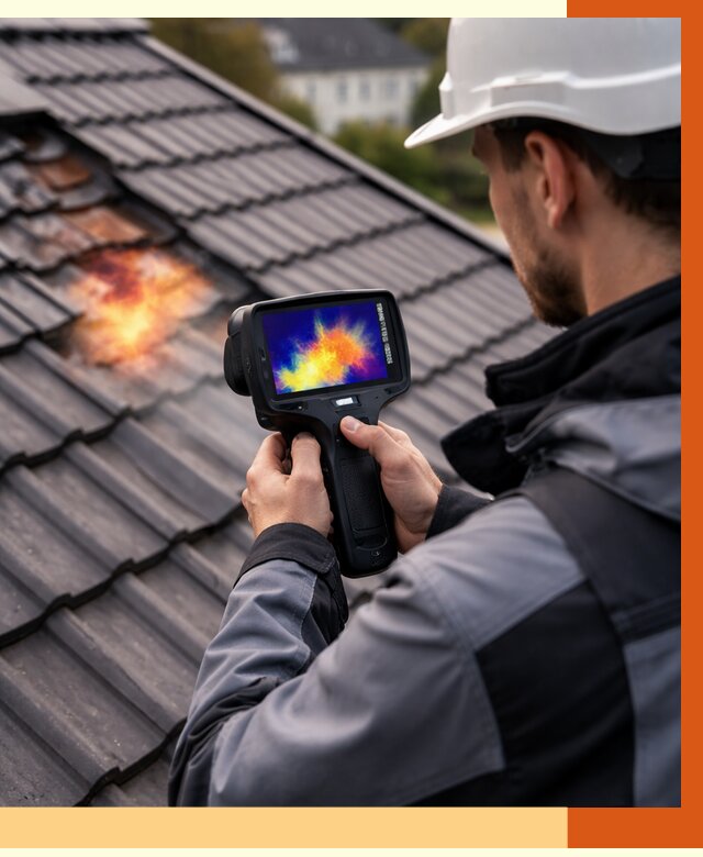 Тепловизионное обследование кровли в Кызыле от 4667 руб. — ТепломастерКзл под ключ